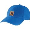 Carhartt Cappello da Uomo in Tela Closeout, Blue Glow, Taglia Unica