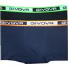 GIVOVA Boxer Uomo 6 Pz Cotone Bielastico Vari Assortimenti Moda Egidio (IT, Testo, XXL, Regular, Regular, B145)