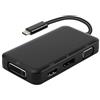 DLH - MOBILE ACCESSORIES USB-C (M) A DISPLAYPORT/HDMI/VGA/DVI (F) ADATTATORE - DP 4K /