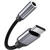 Magnet, Adattatore USB C Jack per cuffie da 3,5 mm, cuffie audio digitali tipo C ad Aux, chiave audio, chip DAC ad alta risoluzione, compatibile con i-Phone 15 Pro/Max, con Samsung Galaxy S23 S22,