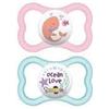 Bamed Baby Italia Mam Air Succhietto 16+ Mesi Silicone Doppio Femmina
