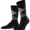 Burlington Edinburgh M So lana fantasia 1 paio, Calzini Uomo, Nero Black 3000, 46-50