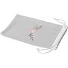 Bonamaison Stampato in Digitale 100% Cotone Custodia Morbida con Coulisse per Occhiali, Sacchetti per Occhiali, Astuccio per Occhiali da Sole, 1 Pezzo, Dimensioni: 11x19 Cm