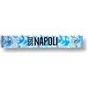 3R SPORT SRL 3R Sport SSC Napoli, sciarpa jacquard, prodotto ufficiale 100% acrilico, Azzurro, Bianco, blu