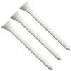 Longridge T-shirt da golf in legno Longridge (confezione da 20) -Bianco, 53 mm
