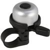 Fischer Mini DING Dong Bicicletta Campana, Argento, One Size