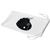 Bonamaison Stampato in Digitale 100% Cotone Custodia Morbida con Coulisse per Occhiali, Sacchetti per Occhiali, Astuccio per Occhiali da Sole, 1 Pezzo, Dimensioni: 11x19 Cm