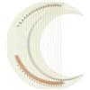 Lira Acustica Curva A 19 Corde, Risonante, Ideale Per Principianti,