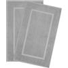 Hammetex Tappetini da Bagno Set da 2 51x86 cm, 900 g/m², 100% Cotone | Certificato OEKO-TEX, spugna morbida & assorbente, lavabile, tappeto in spugna per bagno, doccia & WC