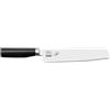 KAI Tim Mälzer Kamagata coltello da pane giapponese 23,0 cm lunghezza lama - acciaio inossidabile 4116 forgiato - 56 (±1) HRC - manico in POM lucidato - coltello universale con lama ondulata
