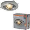 OSRAM Concrete LED Spot GU10 Bright 4,5W nichel satinato
