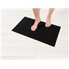 Hammetex Tappetino da Bagno 43x61 cm, 1200 g/m², 100% Cotone, Antiscivolo | Certificato OEKO-TEX, assorbente, lavabile, tappeto per bagno, doccia & WC
