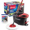 O-Cedar EasyWring System, mocio rotante rosso/grigio con 1 ricarica extra