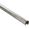 Gardinia 32230 Bastone per Tenda con Binario Interno Ø 16 mm 120 cm, Effetto Acciaio Inox