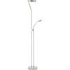 Eglo Lampada da terra LED Sarrione, 3 fiamme dimmerabili, lampada