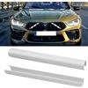 Jaronx Compatibile con BMW V Brace Cover, inserti griglia anteriore V Bar Brace Trim Covers compatibile con BMW per 1'F20 F21/2'F22 F23/3'F30 F31 F34/4'F32 F33 F36/5' G30 G31/6'G32/7'G11