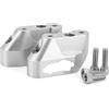 STRJUS Riser Manubrio Moto Per BMW Per R1200RS 2015-2020 Per R1250RS 2019 2021 R1200 1250RS Morsetto Manubrio Indietro Spostare Mount Riser Staffa Moto(Silver 2)