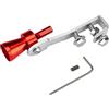 Generico Whistle turbo di scarico - potenziatore suono tubo di coda, simulatore della valvola Blow -Off | Mod di rumore silenziatore per auto in lega di alluminio per berlina SUV di camion, accesso