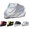 LYJXD Telo Coprimoto per Honda X-ADV 750 XADV 750 Forza 750 2021 2022 2023 2024 2025, Antipolvere Anti-Neve Rain Cover Anti UV Tutte Stagioni Telo Moto Protezione Accessori,Silver