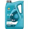 REPSOL Olio motore Elite 5W-40 Olio sintetico 100% 5 L Compatibilità con RENAULT Clio III Hatchback BR0/1, CR0/1 CLIO II BB0/1/2, CB0/1/2, PEUGEOT 206 2 volumi/Coda spiovente 2A/C 207 WA, WC, VW
