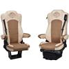 PRESTIGE LINE Coprisedili per Camion in MERCEDES ACTROS MP 4 dal 2011, MP 5 dal 2019 Sedile Passeggero, non Molleggiato Brige- Set coprisedile Resistente, Elegante e Facile da Montare