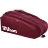 WILSON P RACKET BAG 9PK RD Borsone Tennis