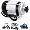 ZHOZHUT Motore Brushless A Catena con Riduttore 48V 60V 350W-1200W 450RPM per Triciclo Elettrico con Pignone A 14 Denti Coppia Elevata per Cargo Bike Scooter Go Kart,700w,60V