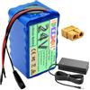 FREEDOH Pacco batterie al Litio 24V, batterie di Ricambio 24V 5Ah 7.5Ah 10Ah 12.5Ah 15Ah 17.5Ah 20Ah con Caricabatterie,24v15ah