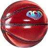 Generisch Pallacanestro riflettente, luminosi per interni ed esterni, in pelle PU, luminoso, riflettente, per esterni, allenamento per adulti