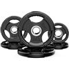 PhysKcal 2 x 2,5 kg Set di Dischi Olimpici 50 mm per Bilancieri e Manubri
