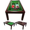 Simba TAVOLO BILIARDO - CARAMBOLA - SNOOKER 7FT 188 x 96 cm Modello GREEN STAR FULL OPTIONAL CON COPERTURA INCLUSA