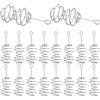 HOMOCONO Accessori per Pesca Carpfishing in Acciaio Inossidabile Argento, 40 Pezzi, Leggeri di Precisione per Esche e Pesci in Pesca All'aperto