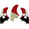 SDVXUOLM G5/G7 Tavola da Surf Propulsore Tri Fin Fibra di Vetro Elettrico Quilhas Surf Debolezza Wakeboard Pinne for Windsurf Skimboard(G5/M)
