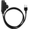Generic Nuovo Adattatore for Cuffie da Caccia con Spina for Cavo Tattico U94 V2 PTT con Connettore Multi-Tipo for Dispositivi di Comunicazione