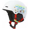 SunsoilGiant Casco Bambini per Invernale Protezione Testa Specifica Fodera Morbida Rimovibile Ventilazione Migliorato Adatto per Giovani Bambini Escursioni Sulla, Bianco Graffiti