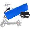 GLSQBVRP Batteria Ricaricabile Al Litio Da 24V 9Ah, Batteria Di Ricambio Agli Ioni Di Litio 7S3P Con Caricabatterie Per Bici Senza Pedali, Biciclette Elettriche, Monopattini XT60+SM