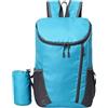 MOERAE Zaino pieghevole ultraleggero, piccolo, impermeabile, traspirante, unisex, 20 l, per escursioni, Azzurro