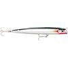 Rapala - Flash -x Edilizia in plastica da dardo ad esca da pesca - Flusso del mare Lurer - Profondità di nuoto variabile - dimensione 14 cm / 42g - Made in Estonia - argento
