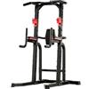 SHNBLQ Power Tower Dip Station Barra per Trazioni Autoportante Altezza regolabile