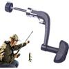Generico Rotating Reel Handle Sturdy Rustproof Universal Grip | Rotating Reel for Fishing Accessories Replacement
