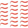 JAMIEKA 20Pcs 7.5cm Artificiale Sandworms Soft Lure Baits Fishing Tackle Swimbaits Accessorio Root Fishing Soft Baits