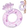 Generico Anelli Gonfiabili Per Bambini Giocattolo Gonfiabile Acquatico a Conchiglia | Anelli Da Piscina per Bimbe Bimbi Ragazzi Giochi all'Aperto Feste in Spiaggia
