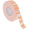U/D Nastro adesivo da hockey su ghiaccio per bastoni/albero/pipistrello, 25 mm x 25 m (arancione zebra)