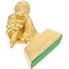 COOPHYA Premio Musicale in Resina Oro, Leggero e Facile da Trasportare, Come Decorazione per Concorsi e Feste