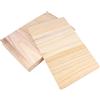 NUSITOU Set 12 Pezzi Tavole in Legno per Taekwondo Portatile, Tavola Professionale per Allenamento e Festa Scuola Decor, Spessore 0,3cm per Casa e Accademia Arti Marziali