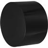 Hoement Base per Trofei in Cristallo Nero Cilindrica Elegante e Minimalista, Supporto Versatile per Premi e Medaglie per Ufficio e Decorazione Casa