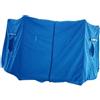KIXZSAZ Tenda da trampolino per esterni che garantisce sicurezza Copertura per tenda da trampolino per bambini adatta a trampolini rotondi Attività, Blu, 6 piedi 6 pali