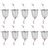 Vdaxvme 10Pcs Feeder Holder Esche Da Pesca Gabbie Cestino Alimentatore Gabbia Holder Lure Basket Cage Attrezzatura Accessorio Esca Da Pesca