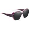 Generico Occhiali da sole polarizzati sopra gli occhiali da sole - Protezione UV da | Fitover Face Shadow Clip polarizzate per occhiali da vista Guida Equitazione Golf Pesca Canottaggio Escursionismo Sport all'a