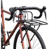 GORIX Portapacchi anteriore per bici MTB per bicicletta da strada (GX-RACK) (lunghezza regolabile)